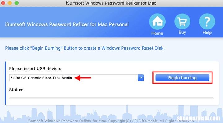 如何在Mac上创建Windows10密码重置磁盘