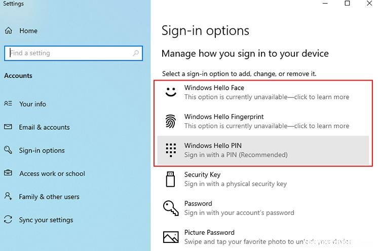 如何在win10上实现免密码登录，4种方法