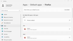 Windows11电脑 默认浏览器的更改方法