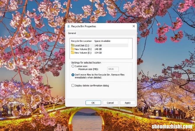 5个Windows11回收站设置，让你的电脑更安全高效