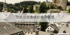 刘凯豆豉鱼块的家常做法