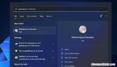 教你如何轻松打开Windows11性能监视器