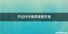 齐达内与梅西谁更厉害