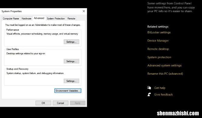 如何在Windows10中使用环境变量，基础知识和操作
