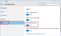 如何调整Windows10开始菜单大小并使其全屏