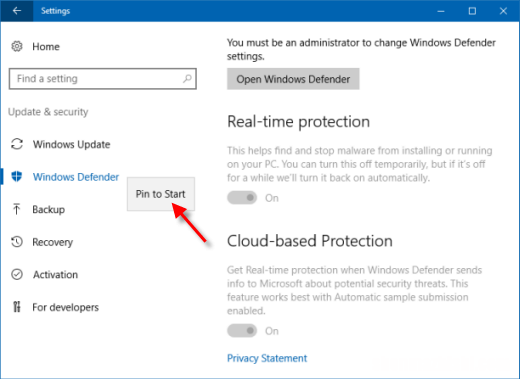Windows10中如何固定和取消固定“开始”菜单