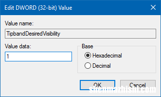 在Windows10上的任务栏中显示或隐藏触摸键盘按钮