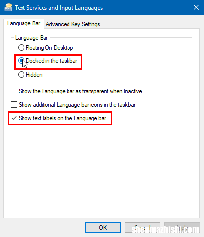 Windows10任务栏中如何开启语言栏图标