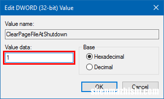 如何在Windows10关机时清除虚拟内存页面文件