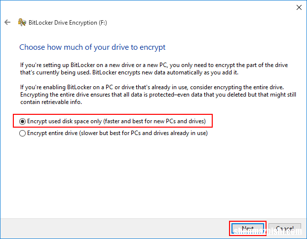 如何在Windows10中使用BitLocker加密硬盘