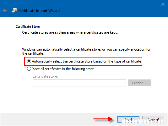 如何在Windows10中恢复加密证书和密钥