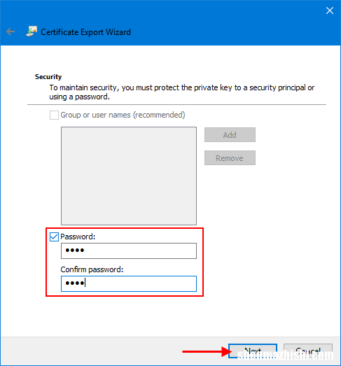 如何在Windows10中备份加密证书和密钥