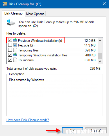 如何在Windows10中删除以前的Windows安装