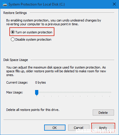 如何在Windows10中创建和使用系统还原点