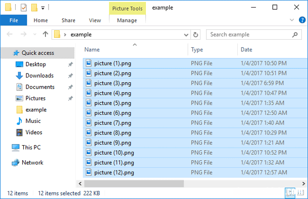 在Windows10中一次重命名多个文件的2个选项