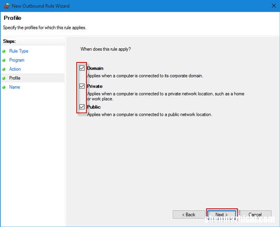 如何在Windows10中阻止程序访问Internet