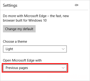 如何设置Microsoft Edge打开上一个选项卡