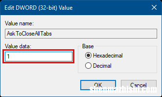 如何恢复关闭所有选项卡提示到Microsoft Edge