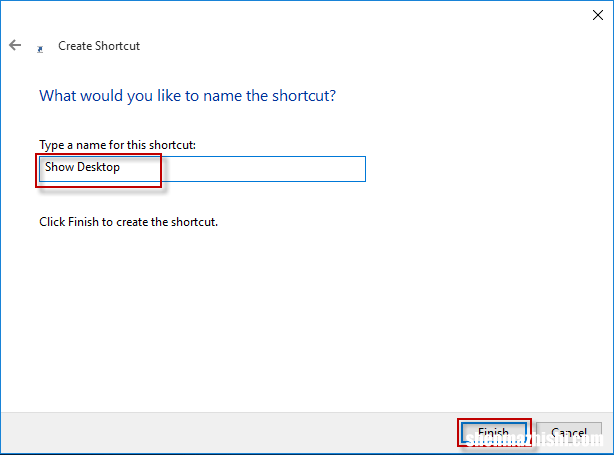 如何向Windows10任务栏添加“显示桌面”图标