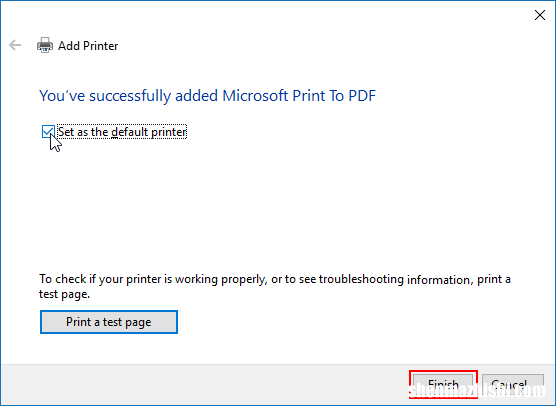 如何在Windows10上启用并激活Microsoft Print to PDF