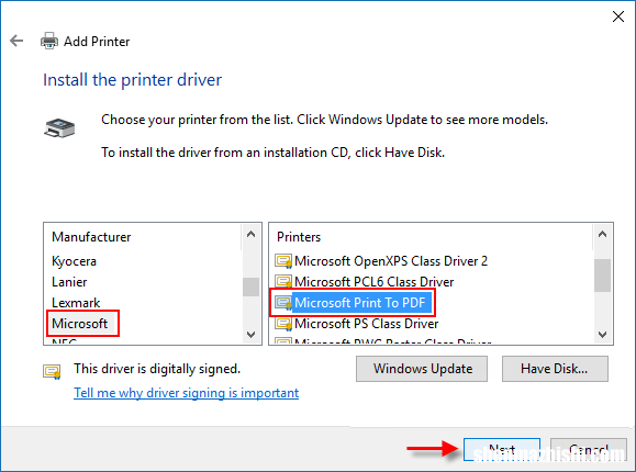 如何在Windows10上启用并激活Microsoft Print to PDF