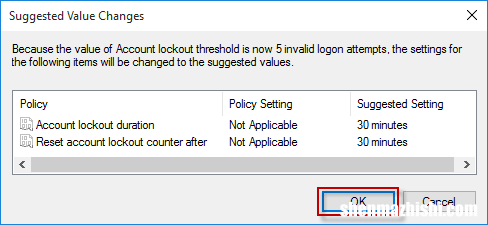 限制Windows10中登录尝试失败的次数