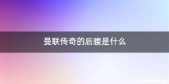 曼联传奇的后腰是什么