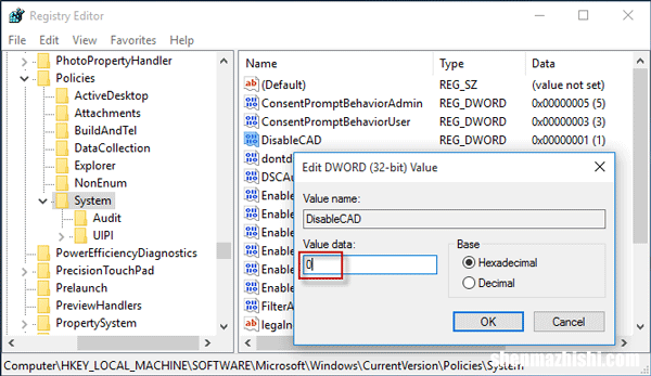 要求用户按Ctrl+Alt+Delete在Win10中呈灰显状态