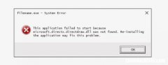 如何修复Microsoft.directx.directdraw.dll错误