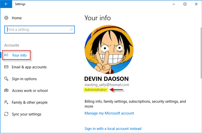 如何检查我是否拥有Windows10管理员权限