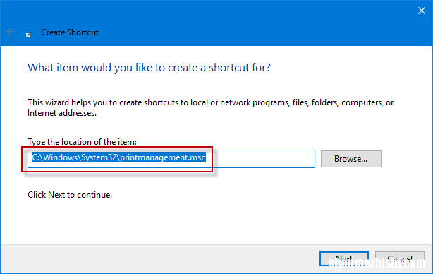 在Windows10桌面上创建打印管理快捷方式的3种方法