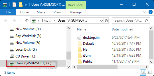 如何在Windows10中映射和断开网络驱动器