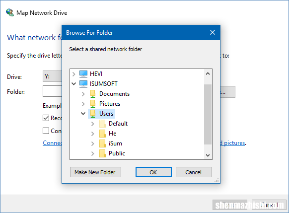 如何在Windows10中映射和断开网络驱动器