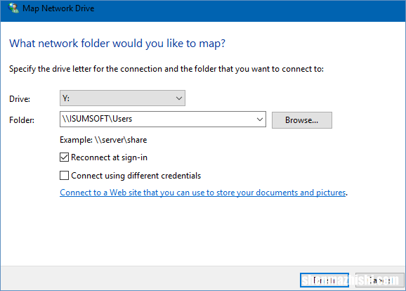 如何在Windows10中映射和断开网络驱动器