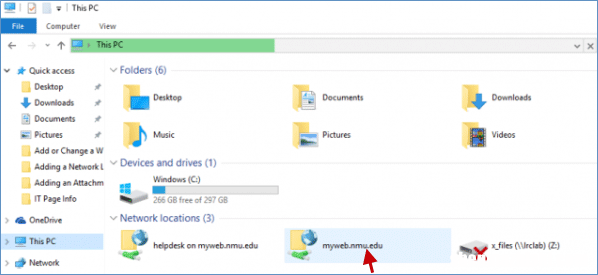 如何在Windows10中手动添加网络位置