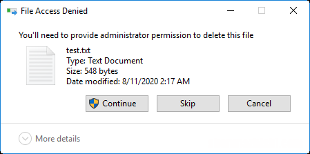 如何在Windows10中保护文件不被删除