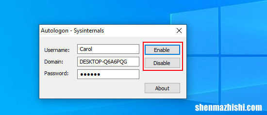 在Windows10中启用或禁用自动登录的3种方法