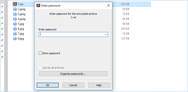 如何在Windows10和Mac中使用密码保护JPEG/JPG文件