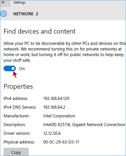 如何将Windows10网络类型更改为专用或公共