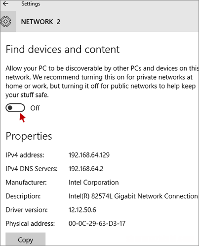 如何将Windows10网络类型更改为专用或公共