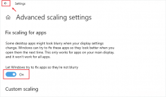 修复Windows10中文本显示模糊的应用程序