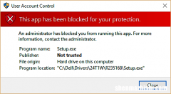 修复：为了保护您在Windows10中的安全，此应用程序已被阻止