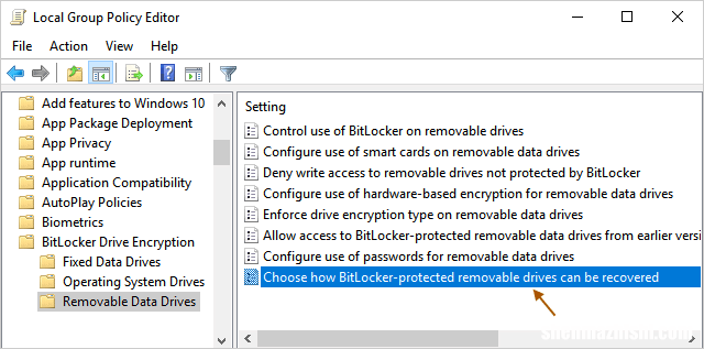 修复：BitLocker恢复密钥无法保存错误