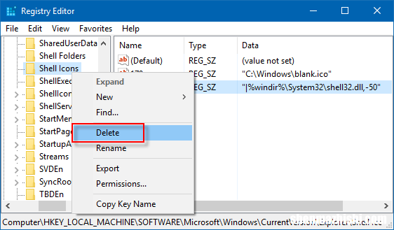 如何修复Windows10中桌面图标丢失仅显示文本的问题