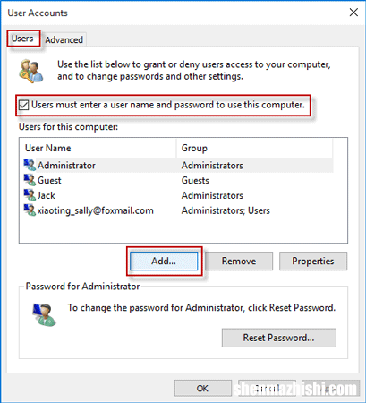 无法在Windows10上的电脑设置中添加新用户