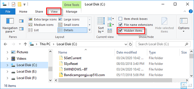 Windows10中C盘无缘无故满了，6种修复方法