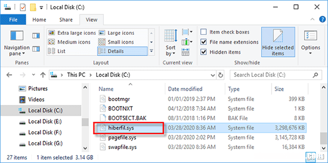 Windows10中C盘无缘无故满了，6种修复方法