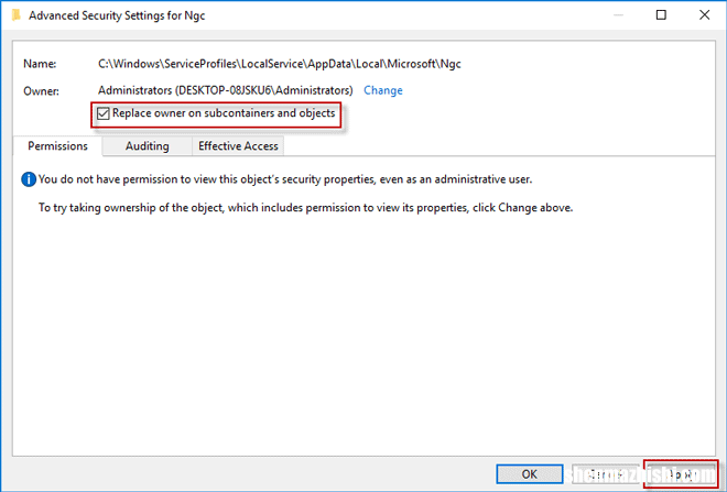 修复Windows10中的“您的PIN码不再可用”错误