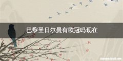 巴黎圣日尔曼有欧冠吗现在