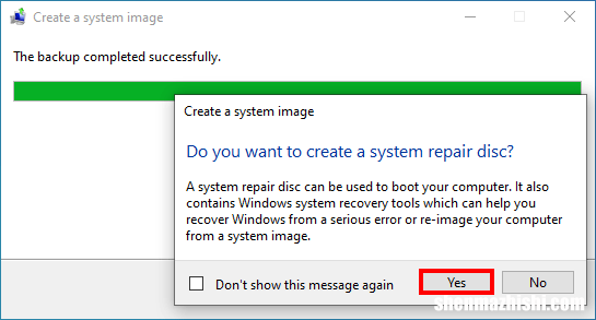 如何在Windows10中创建和恢复系统映像备份